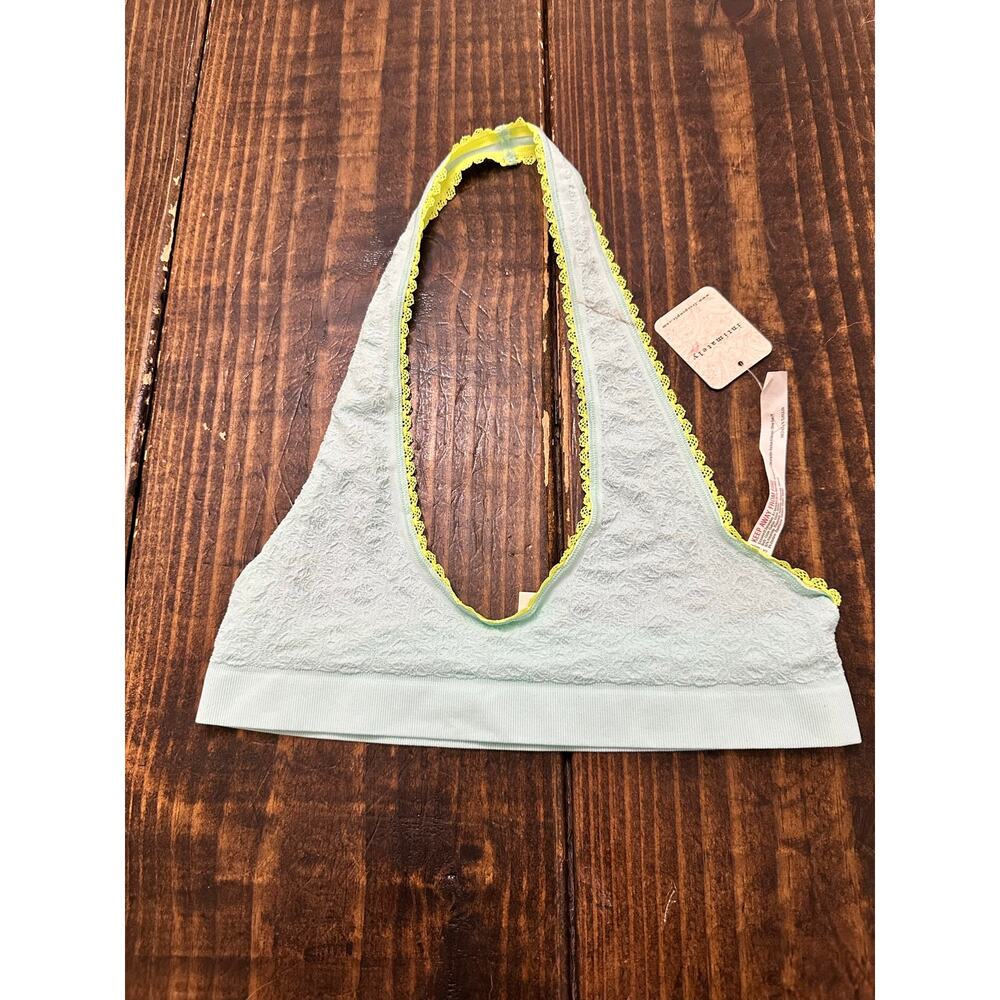 Free people intimately halter Moon light color size M